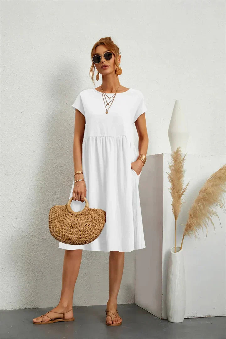 Charmaine | Robe Décontractée Avec Poches