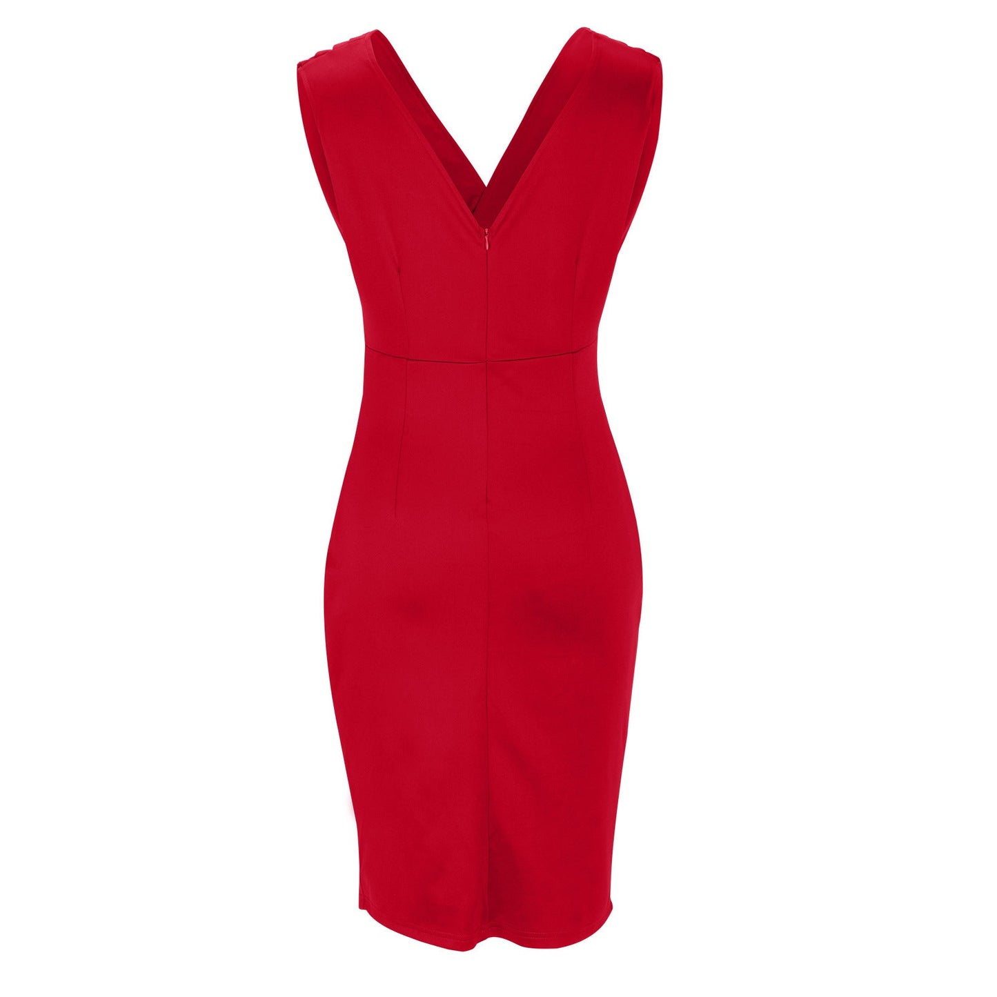 Maë | Robe Cintrée À Décolleté En V Et Fente Élégante