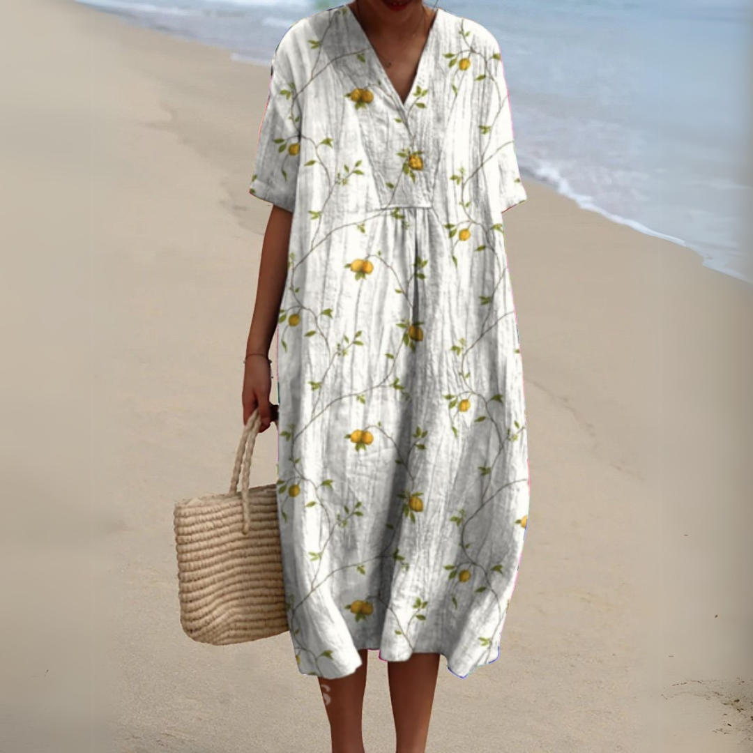 Cecilia | Robe D'Été À Imprimé Floral