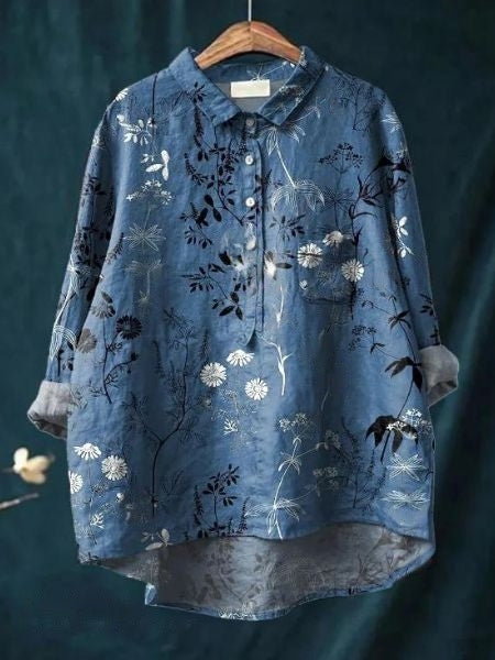 Lila - Chemisier Floral Chic