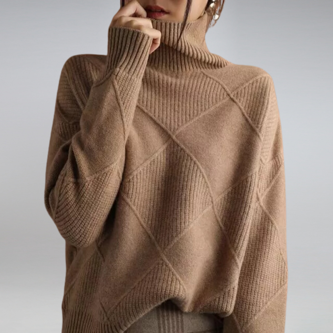 Pull col roulé Lemoinel | Cachemire doux