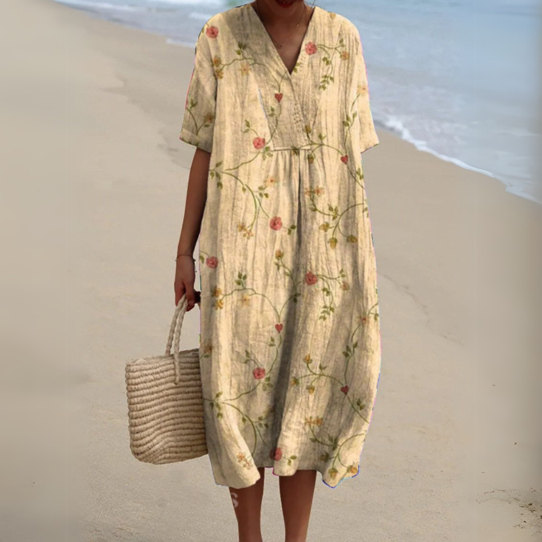 Cecilia | Robe D'Été À Imprimé Floral