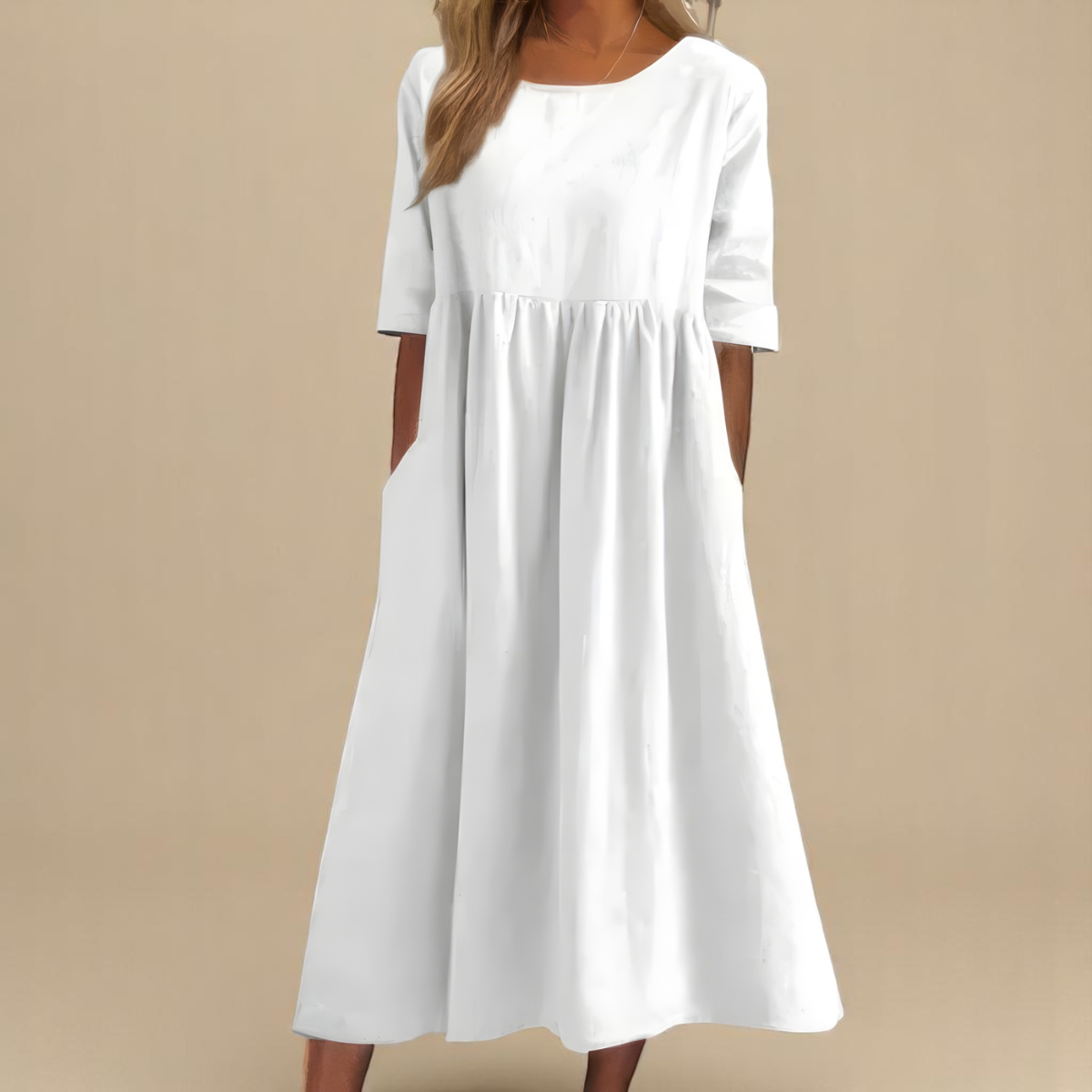 Korina | Robe Aérée En Coton
