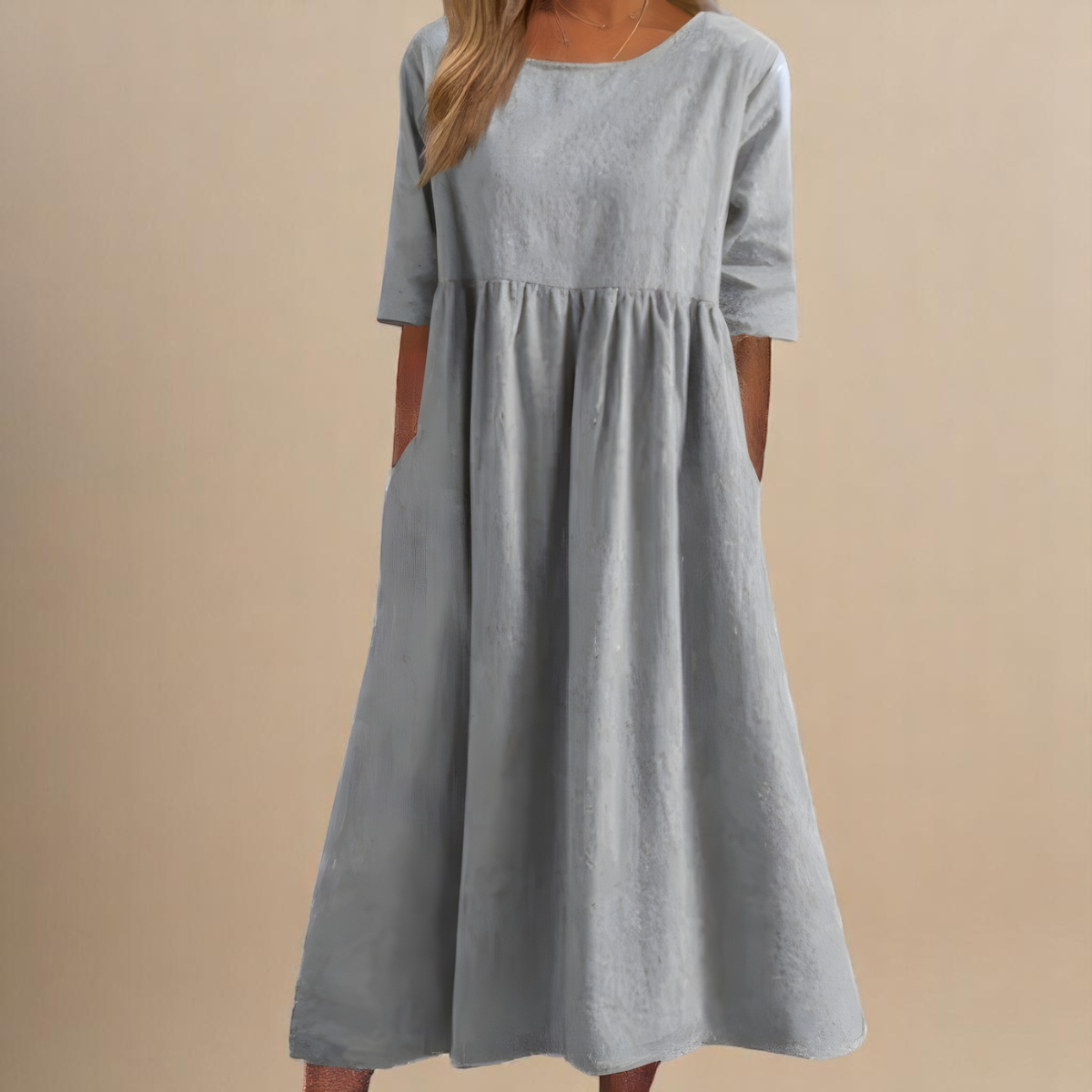 Korina | Robe Aérée En Coton