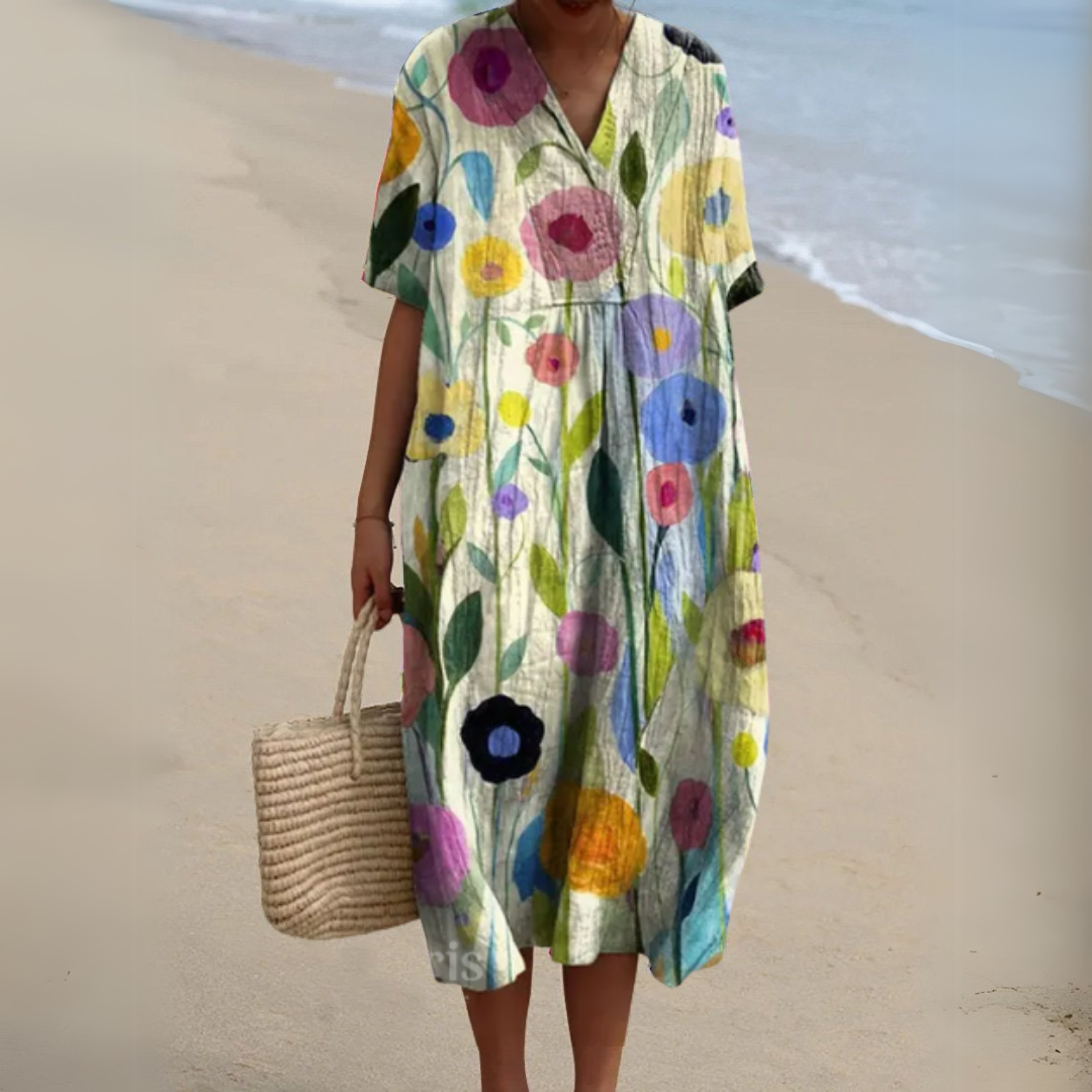 Cecilia | Robe D'Été À Imprimé Floral