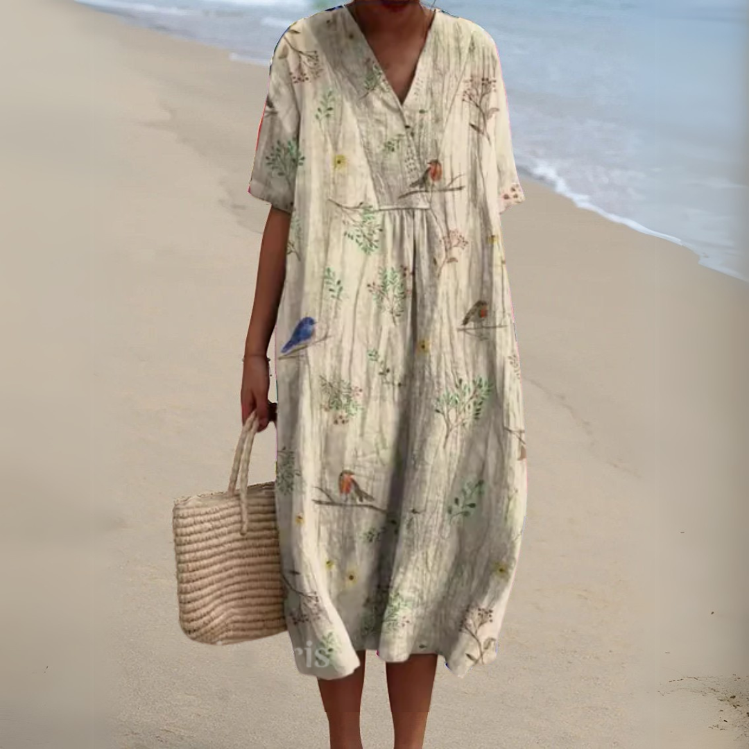 Cecilia | Robe D'Été À Imprimé Floral