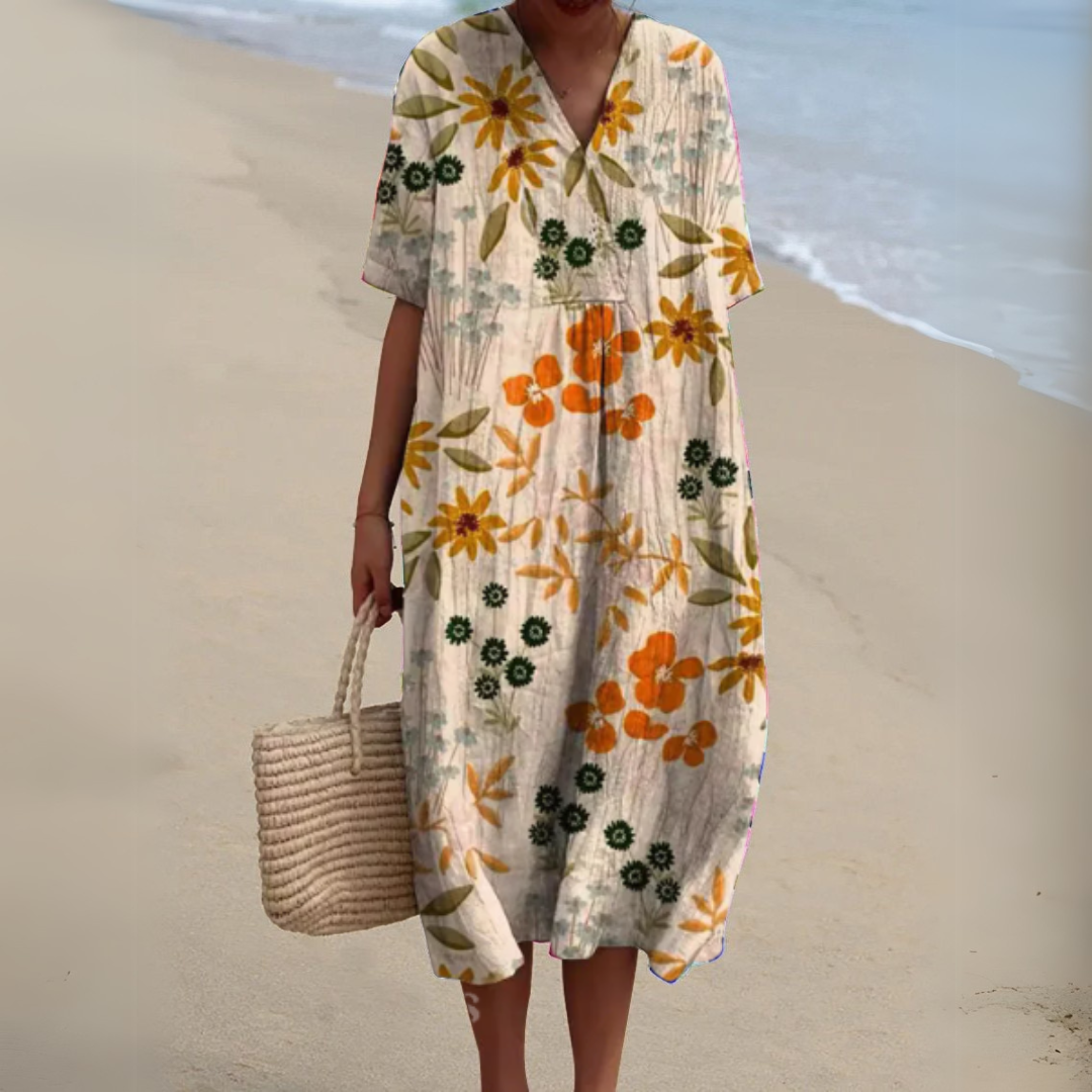 Cecilia | Robe D'Été À Imprimé Floral