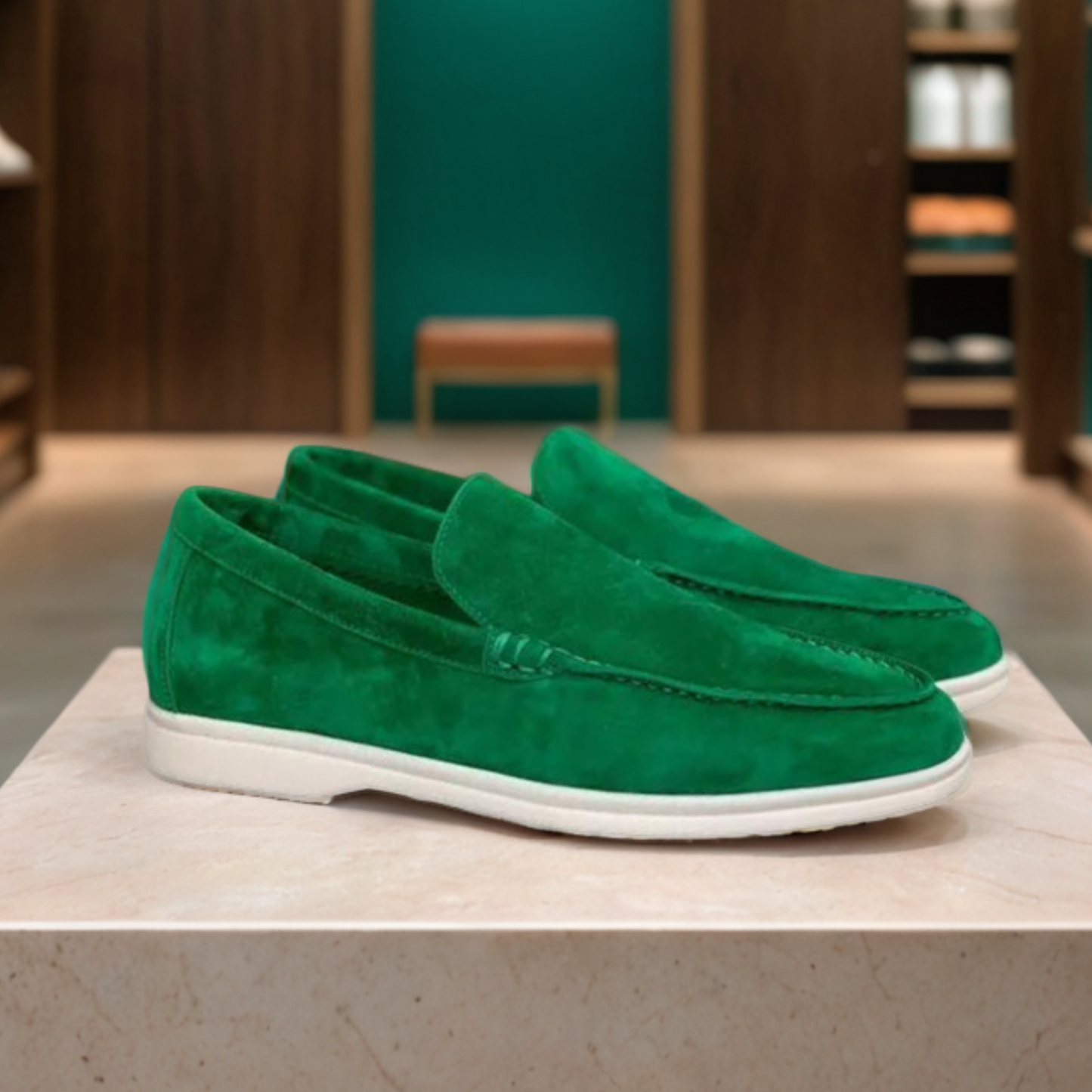 Léon | Mocassins Élégants en Daim