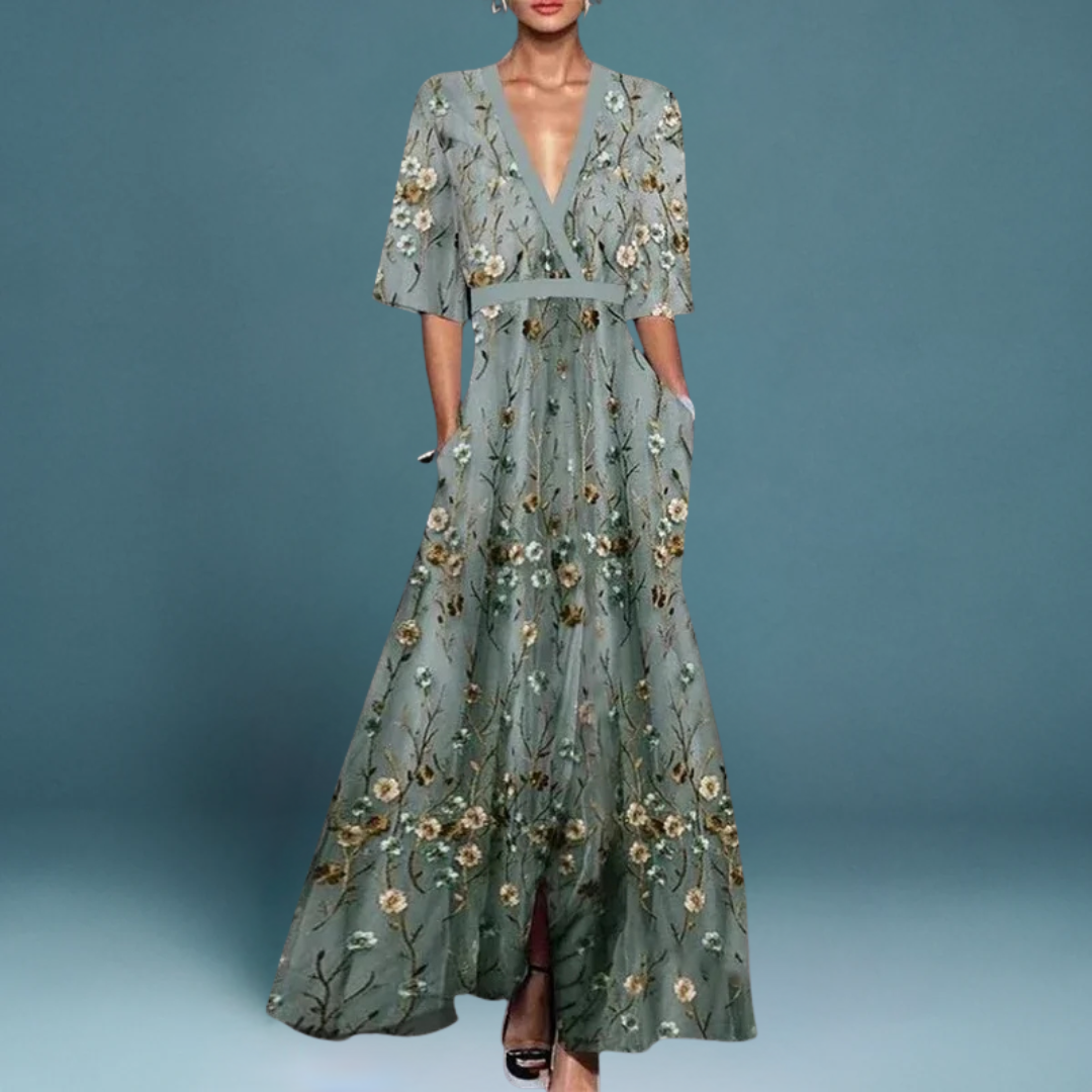 Coleen | Robe Élégante Cintrée