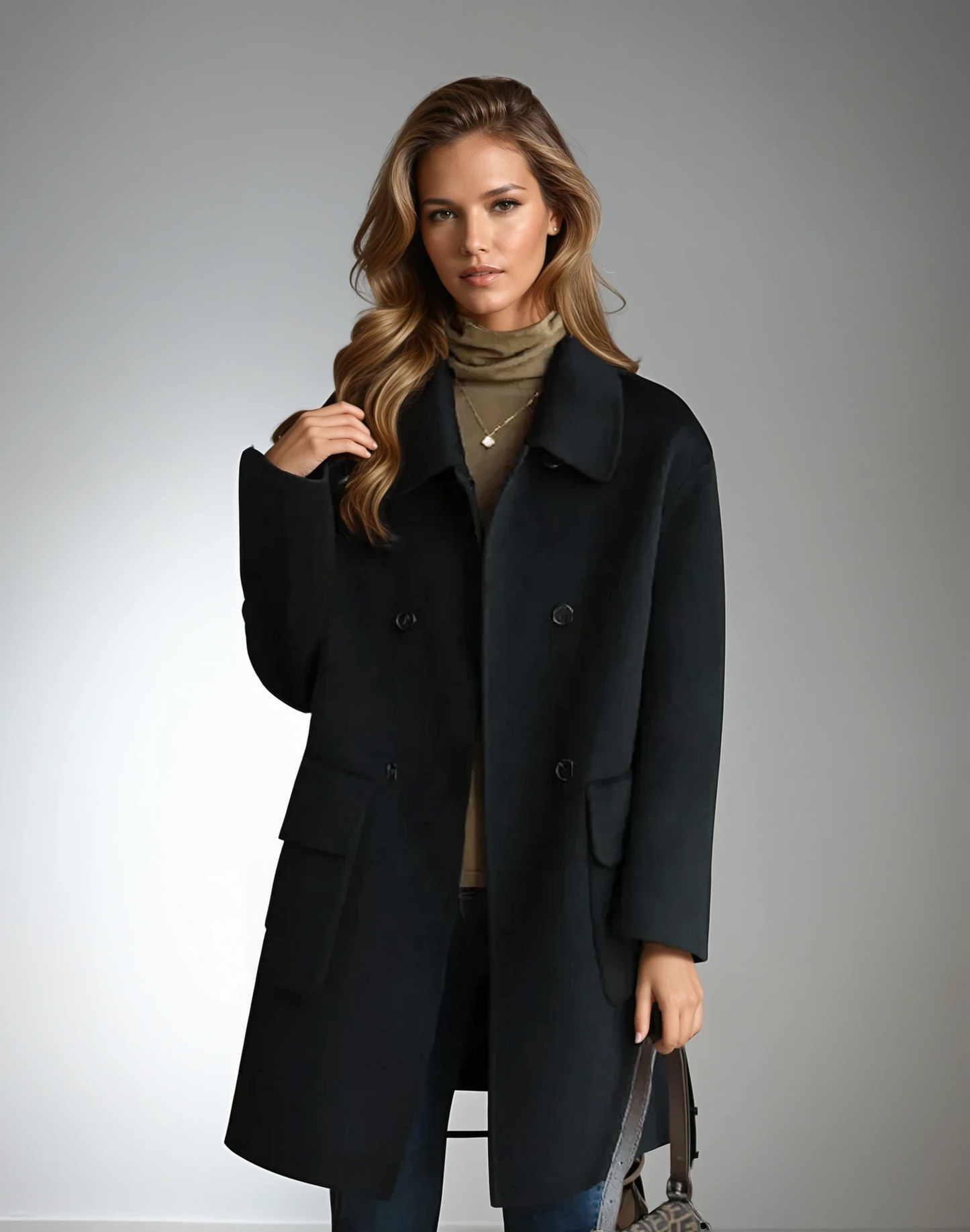 Manteau long doux | Élégance et chaleur au quotidien