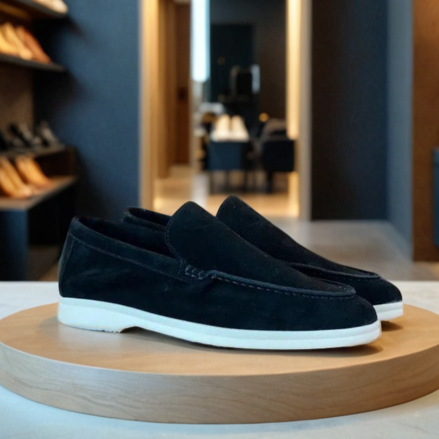 Léon | Mocassins Élégants en Daim