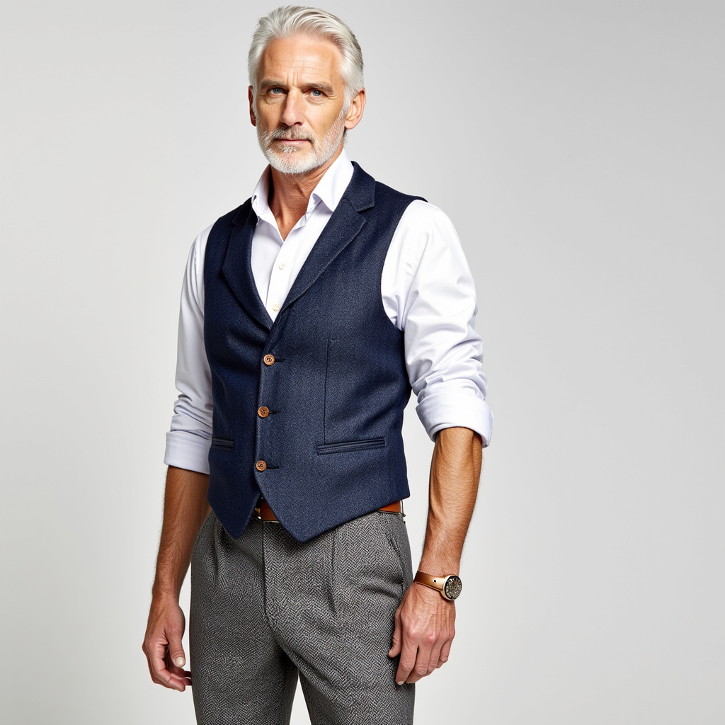 Serge - Gilet Vintage