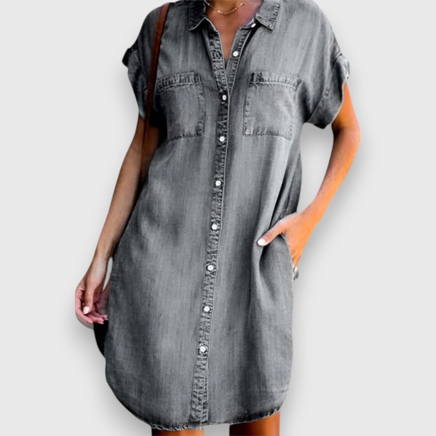 Reina | Robe En Jean Aérée