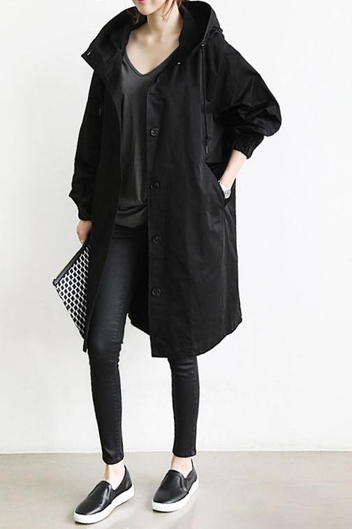 Dannie | Trench Imperméable À Capuche Élégant