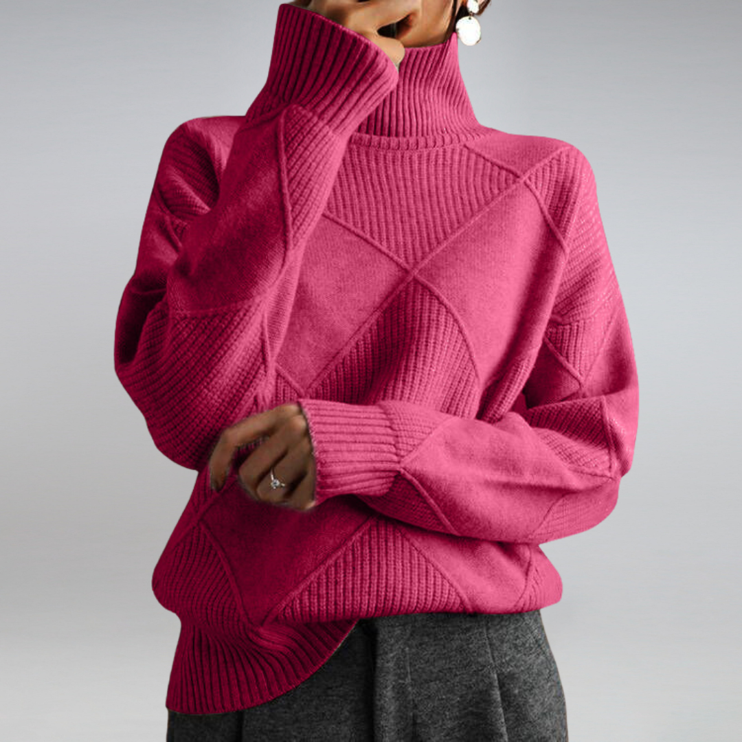 Pull col roulé Lemoinel | Cachemire doux