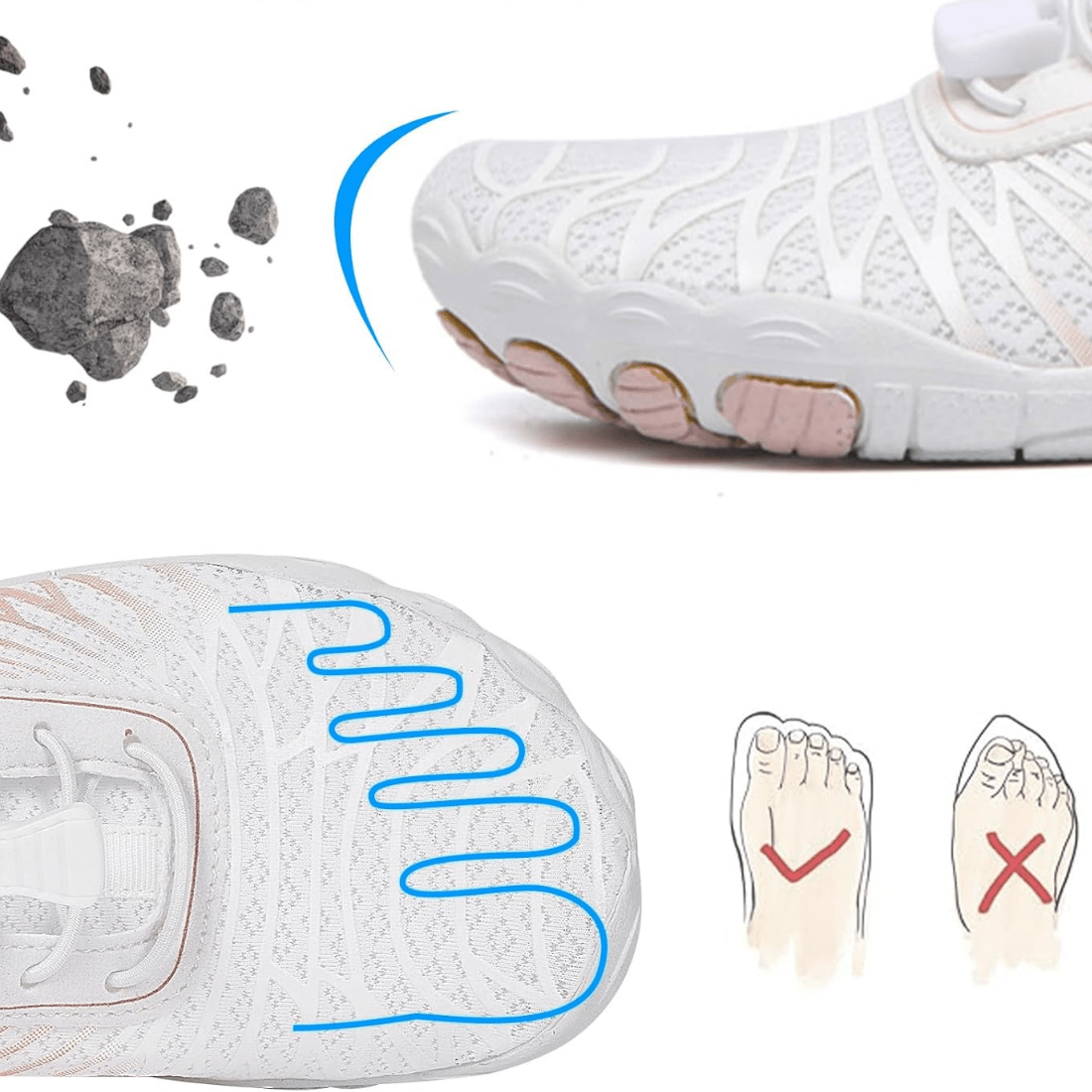 Lynn | Chaussures Pieds Nus Unisexes