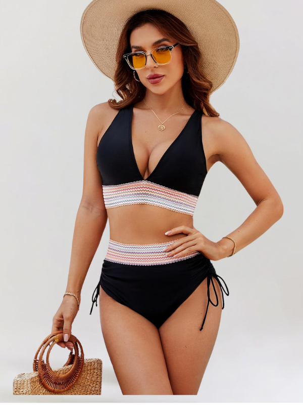 Isa | Bikini Taille Haute Sculptant