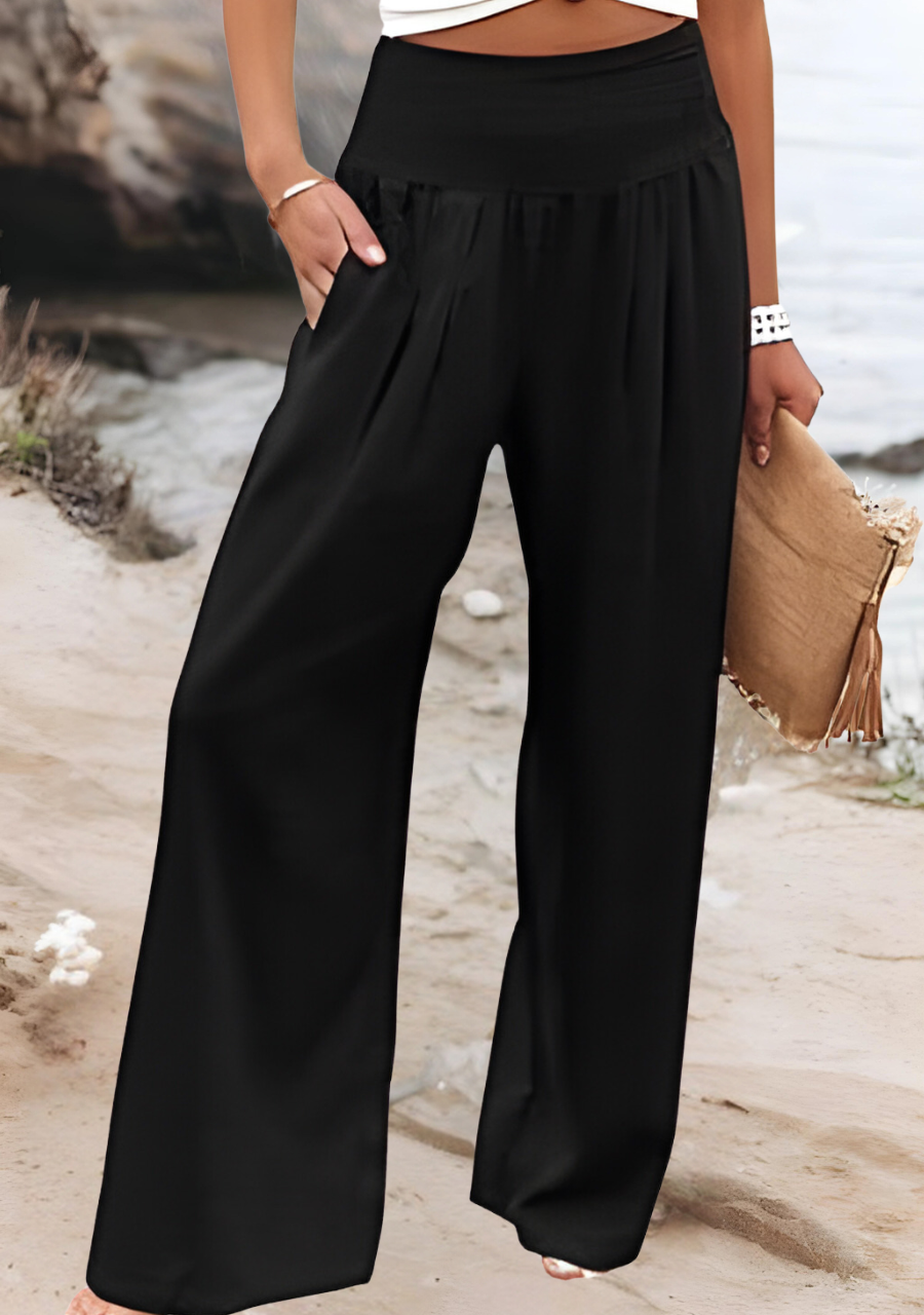 Lorna | Pantalon Fluide Détente Été