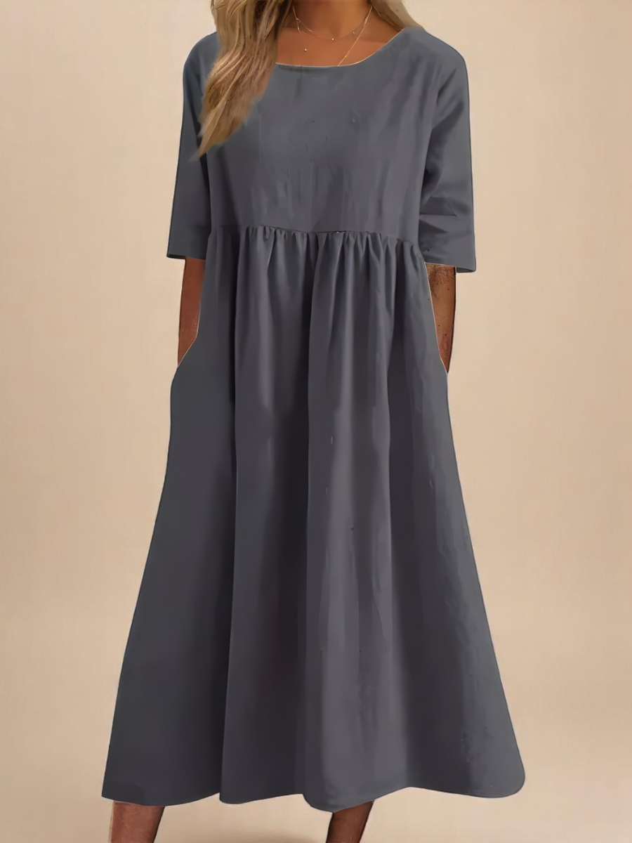 Korina | Robe Aérée En Coton