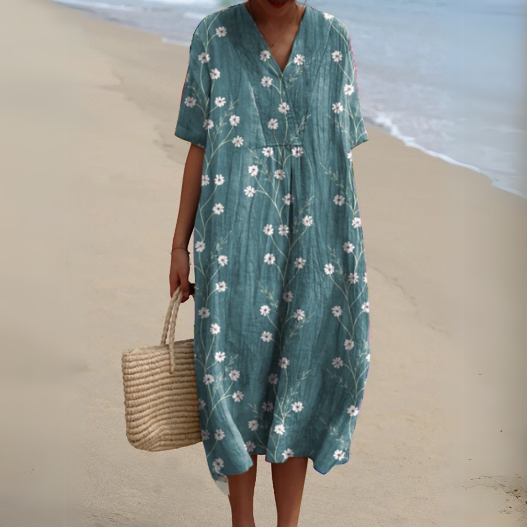 Cecilia | Robe D'Été À Imprimé Floral