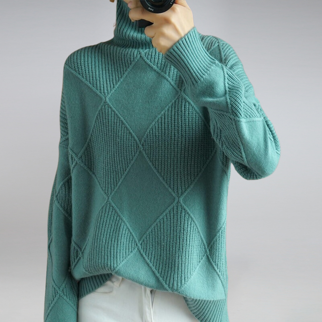 Pull col roulé Lemoinel | Cachemire doux