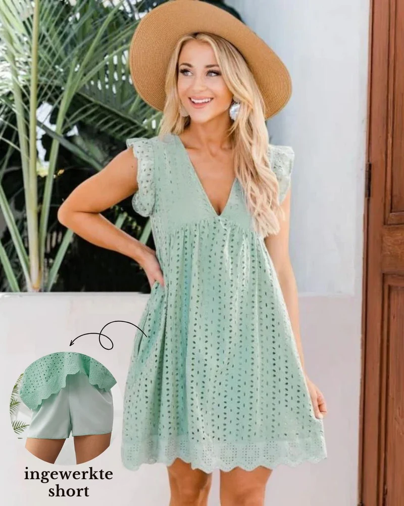 Lilou | Combishort d’été broderie légère
