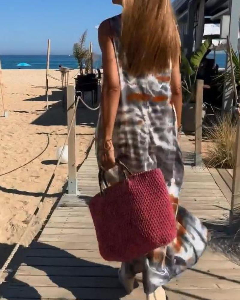 Soria | Robe Tie-Dye Sans Manches