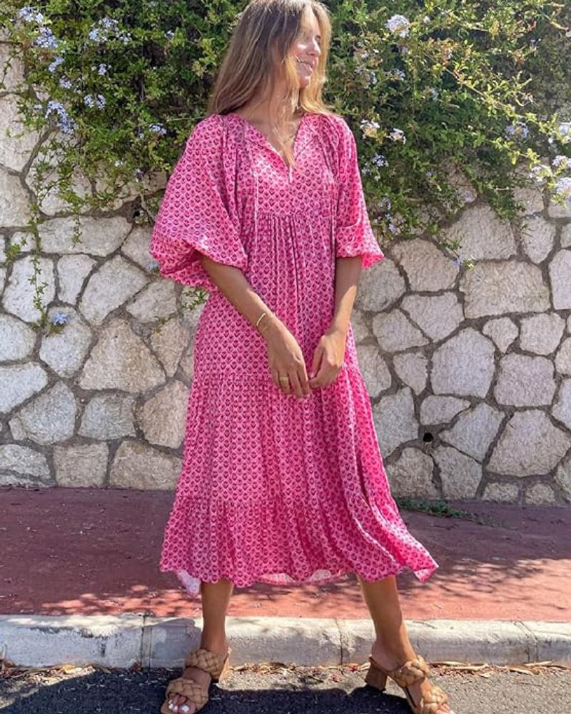 Robe Longue Confortable | Élégante Et Tendance