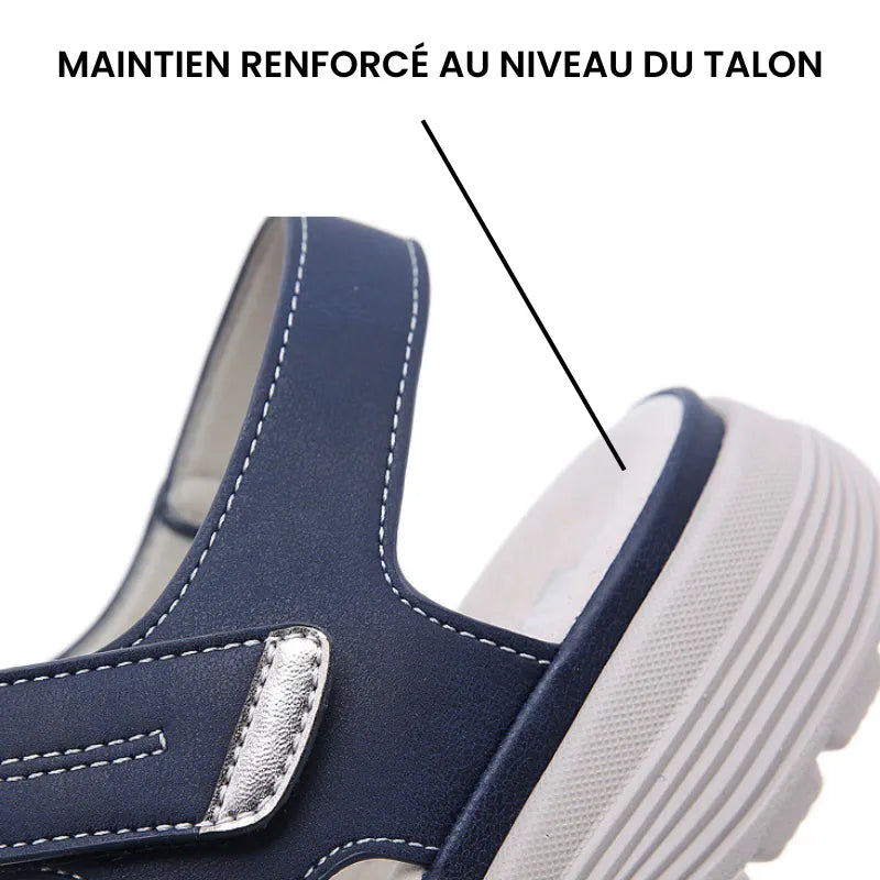 Sandales confort orthopédique femme