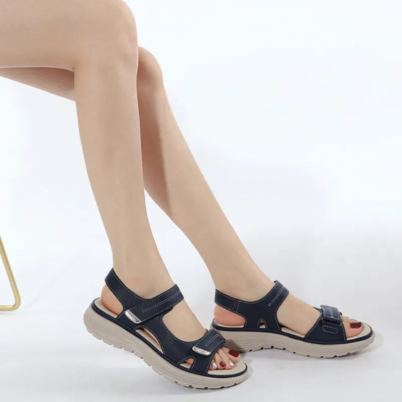 Sandales confort orthopédique femme