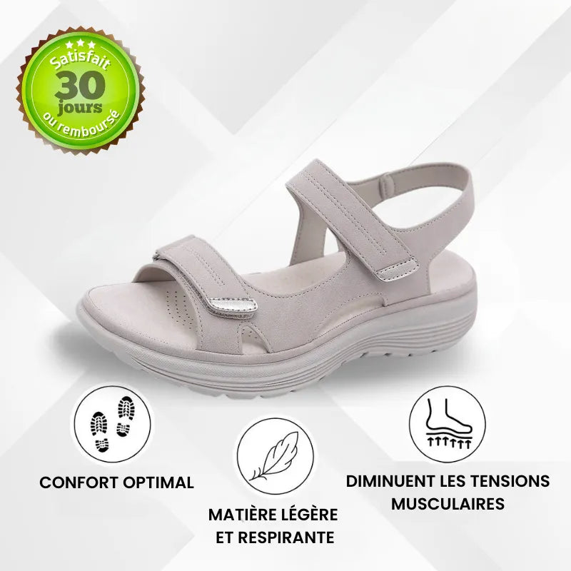 Sandales confort orthopédique femme