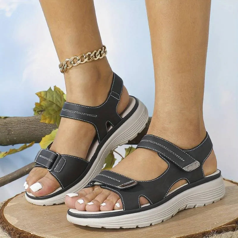 Sandales confort orthopédique femme