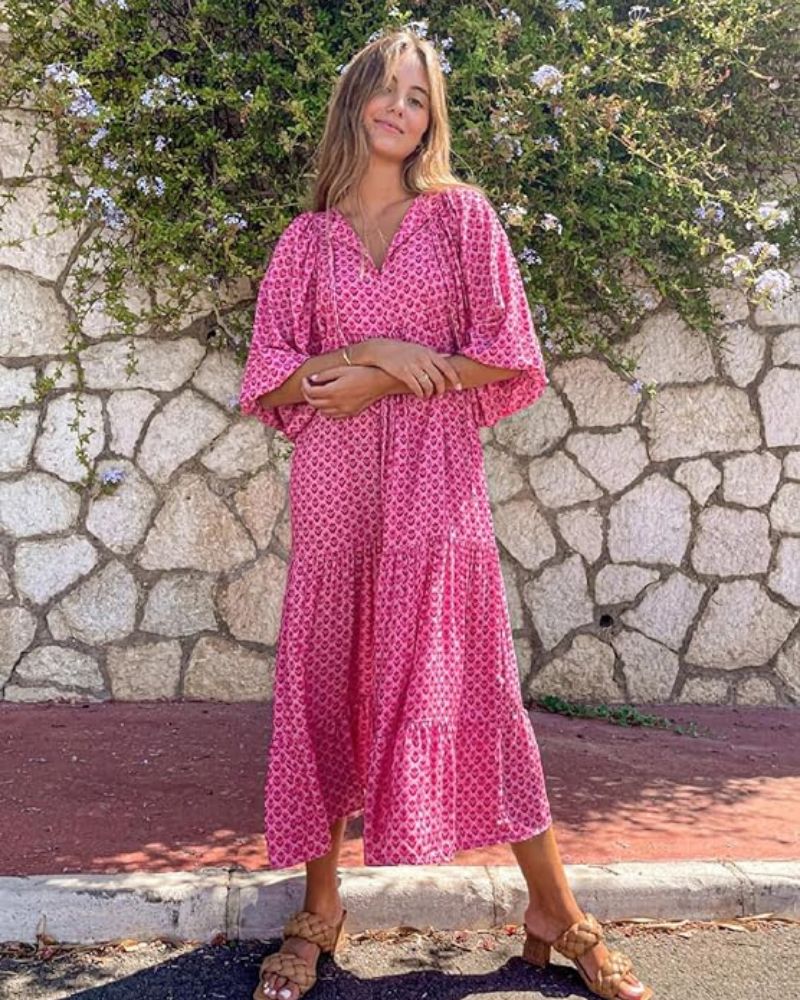 Robe Longue Confortable | Élégante Et Tendance
