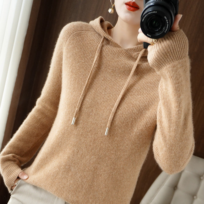 Carly | Pull En Cachemire À Capuche