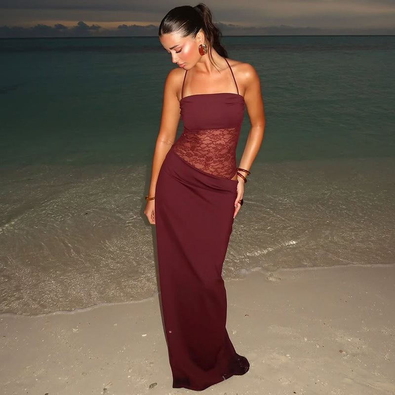 Faith | Robe Longue En Dentelle Pour Soirées Élégantes
