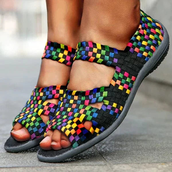 Alicia | Sandales Élastiques Confort Plus