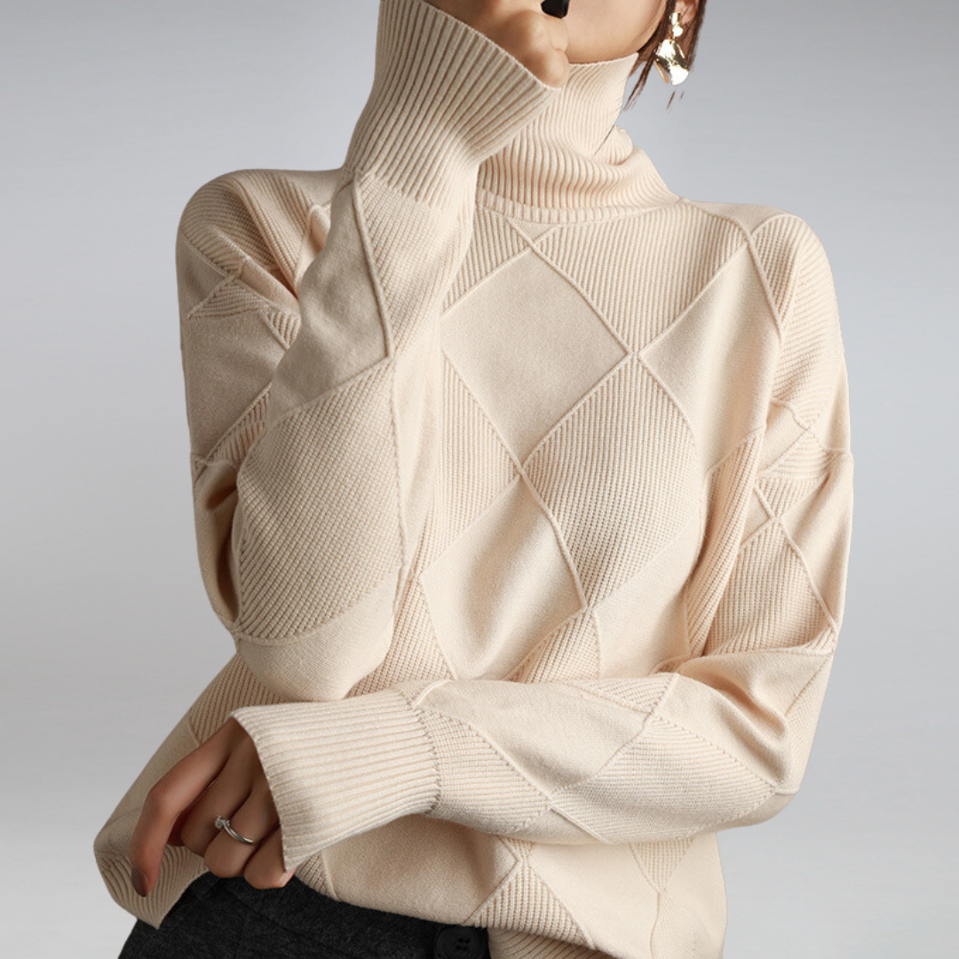 Pull col roulé Lemoinel | Cachemire doux