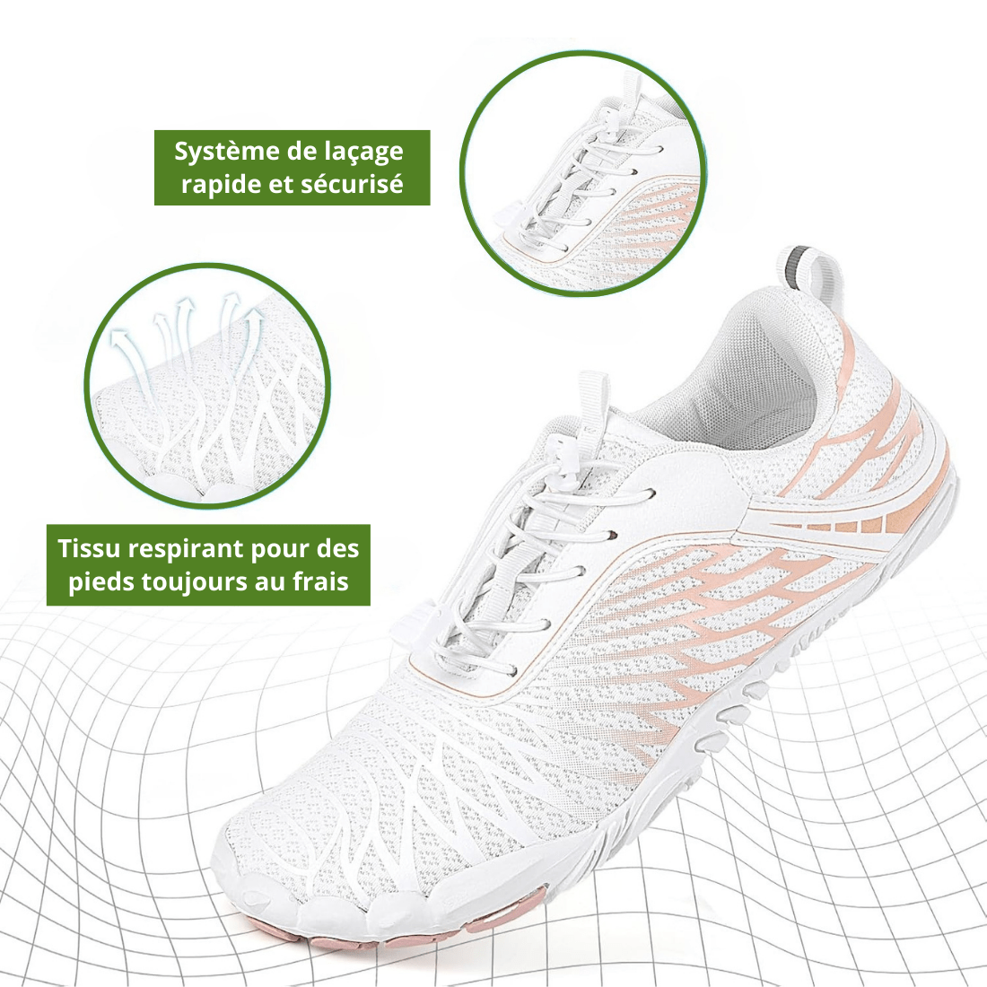 Lynn | Chaussures Pieds Nus Unisexes