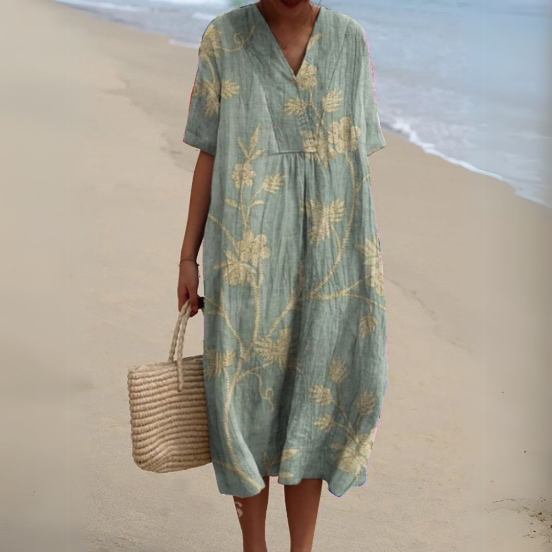 Cecilia | Robe D'Été À Imprimé Floral