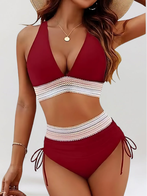 Isa | Bikini Taille Haute Sculptant