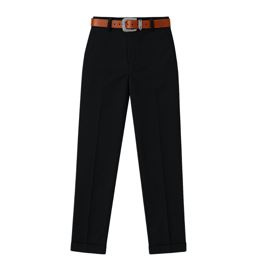 Jean | Pantalon Galbant Rayé En Coton Mélangé