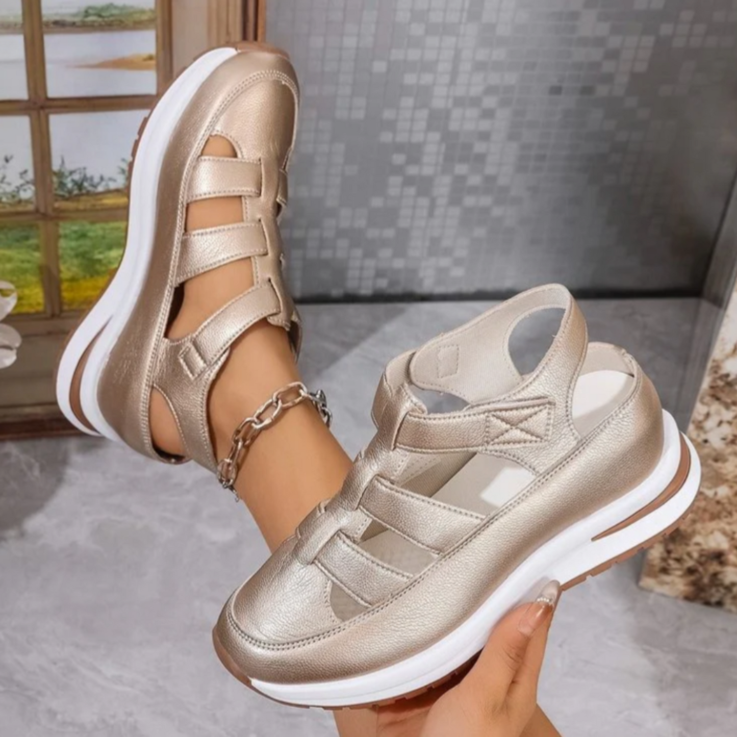 Faye | Sandales Ergonomiques