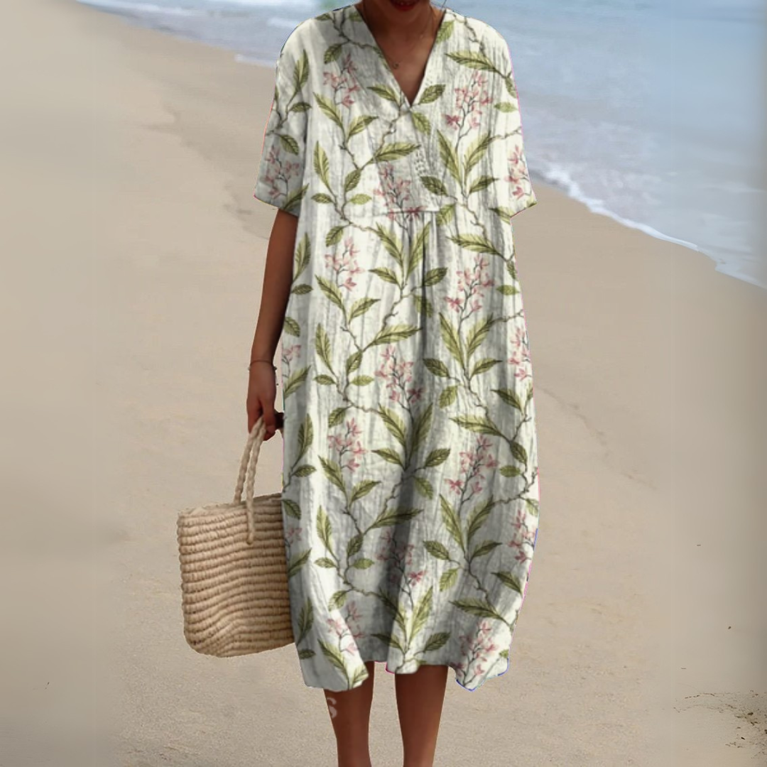 Cecilia | Robe D'Été À Imprimé Floral