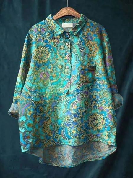Lila - Chemisier Floral Chic