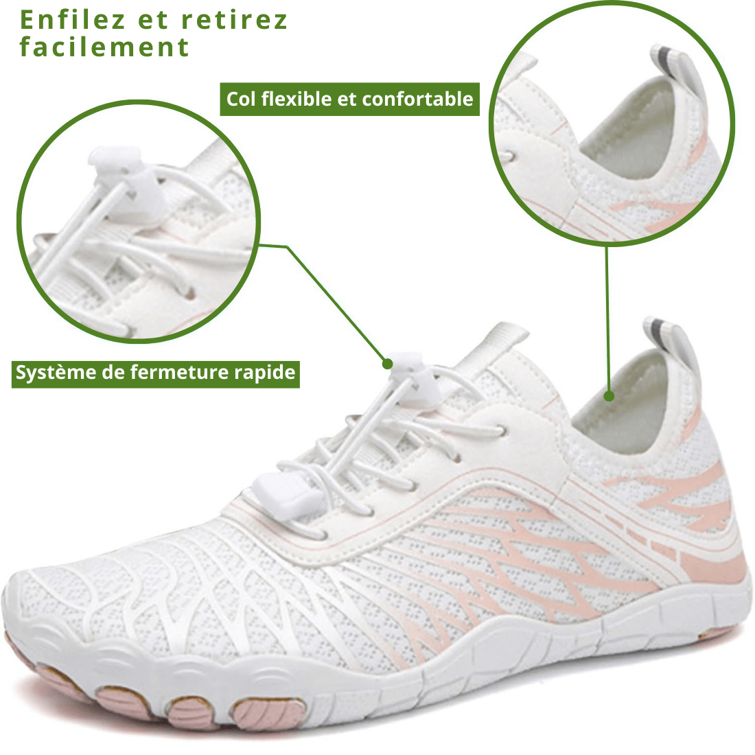 Lynn | Chaussures Pieds Nus Unisexes