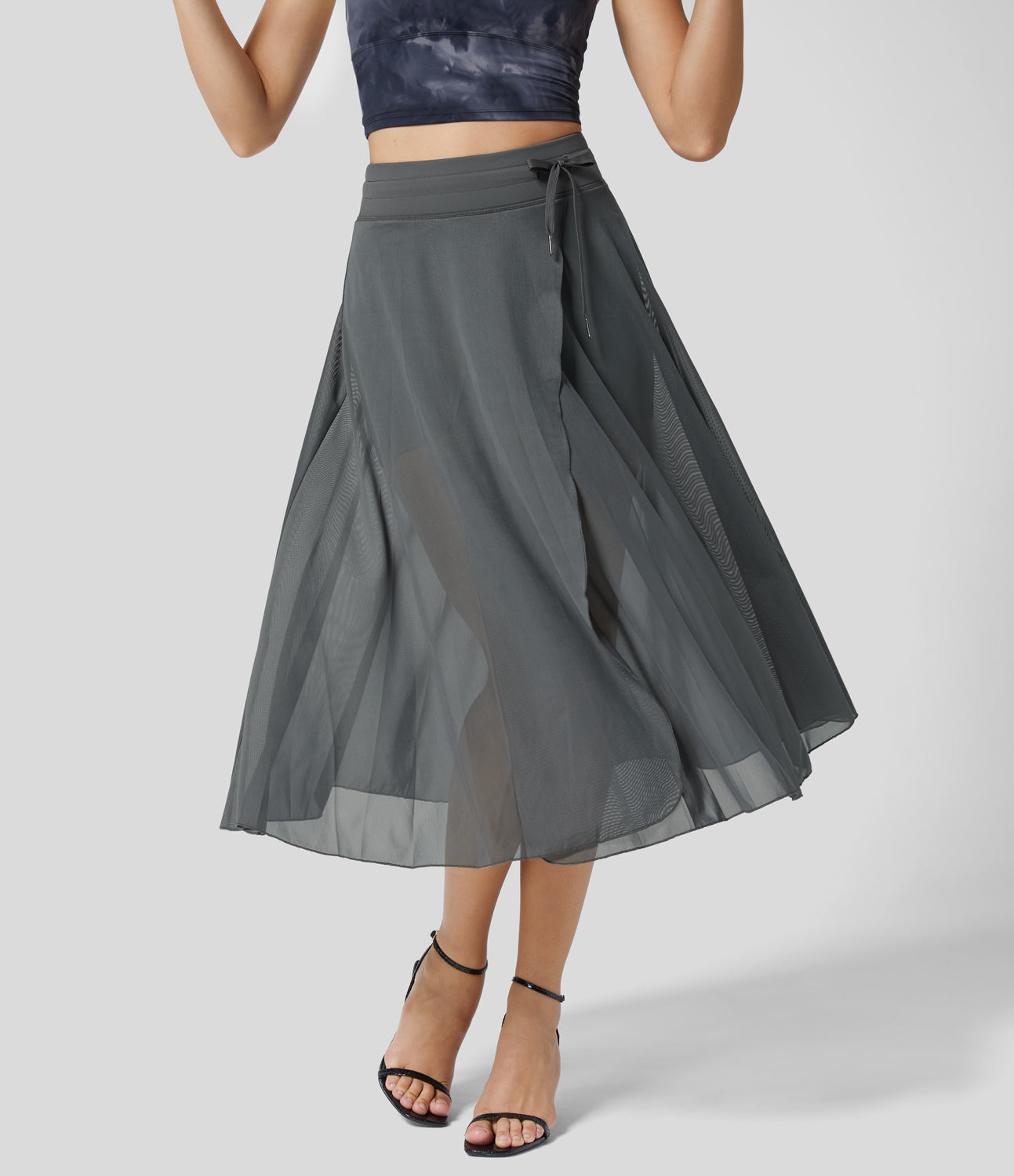 Emma | Jupe Midi Taille Haute Flatteuse