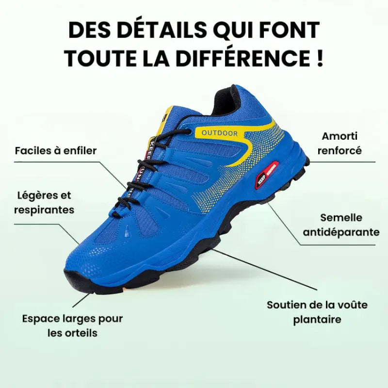 Orthooutdoor | Chaussures De Marche Orthopédiques Homme