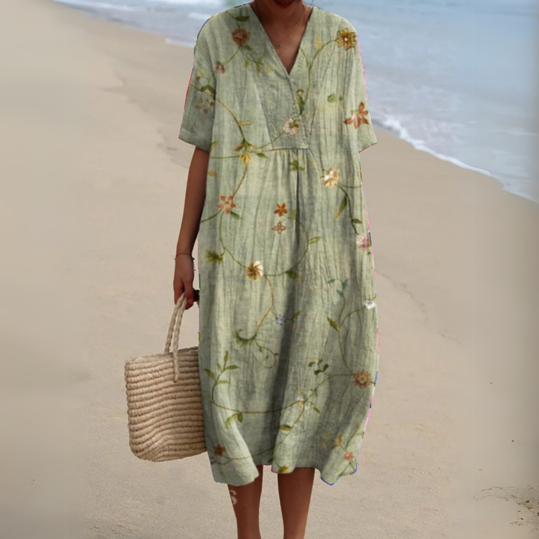 Cecilia | Robe D'Été À Imprimé Floral