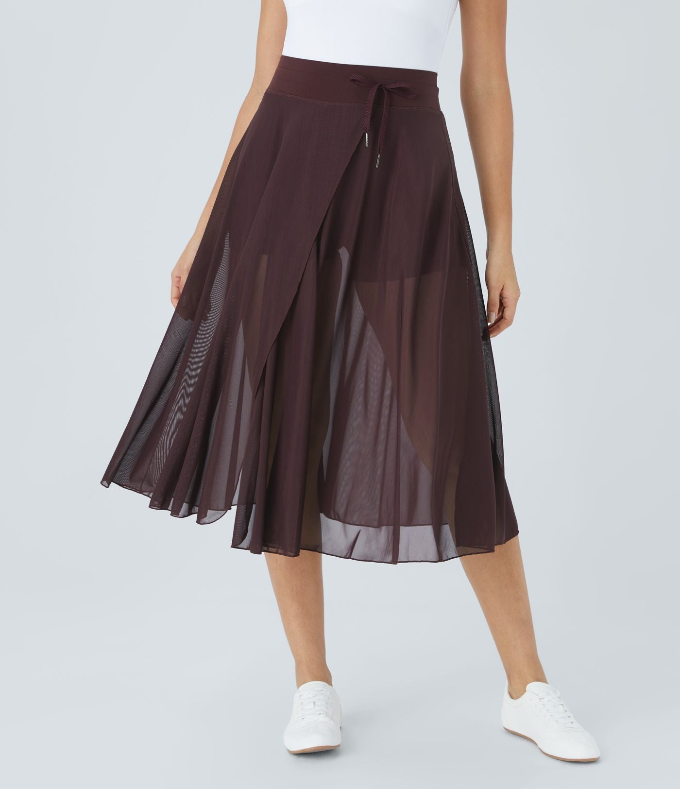 Emma | Jupe Midi Taille Haute Flatteuse