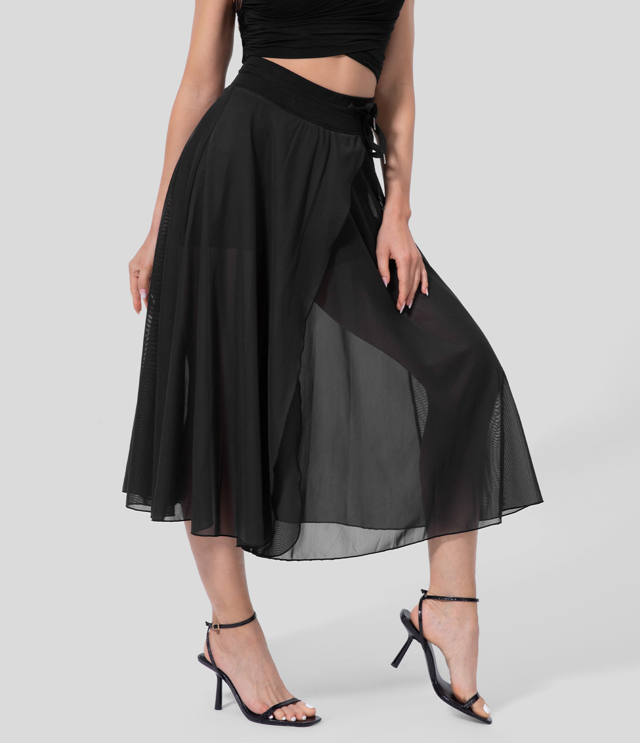 Emma | Jupe Midi Taille Haute Flatteuse